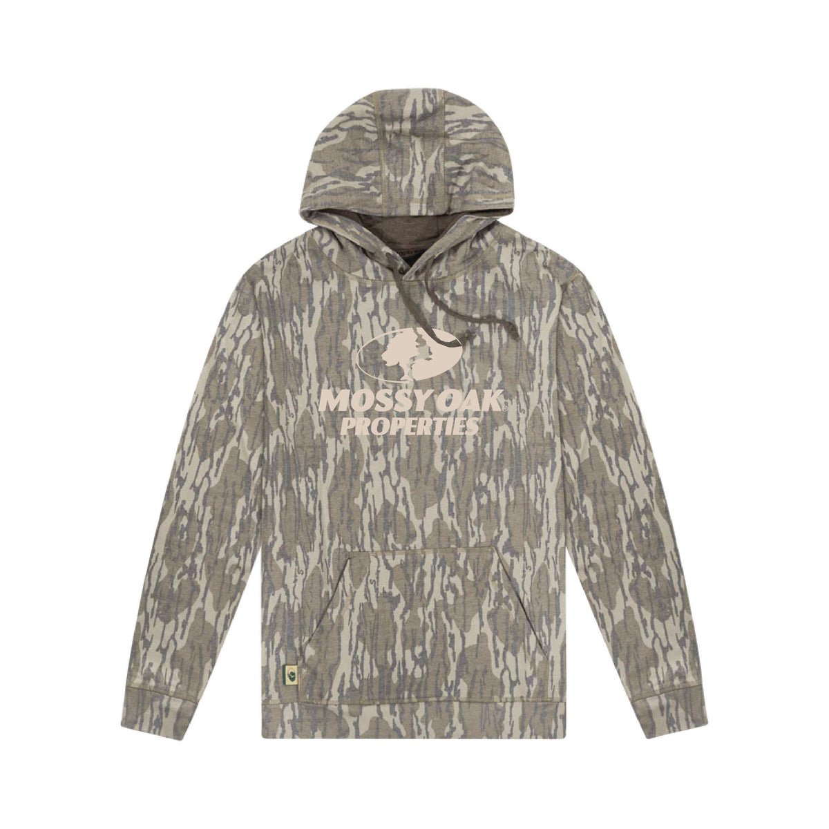 Felpa Con Cappuccio Uomo Mossy Oak Mimetica Full Zip Grigia - Taglia S - Foto 3