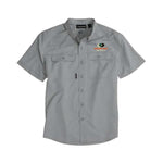 Dri Duck Crossroad Woven Short Sleeve Shirt - Grey