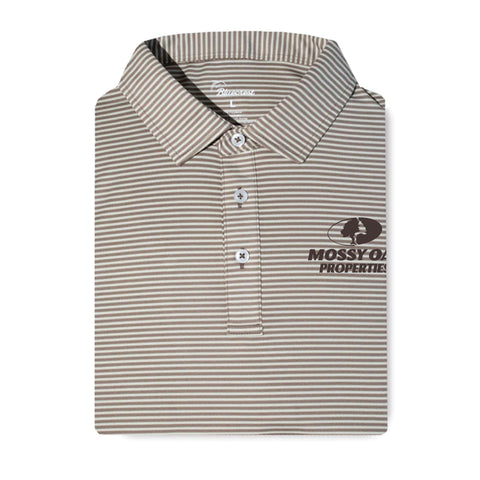 The Graduate Stripe Performance Polo
