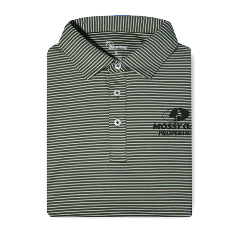The Graduate Stripe Performance Polo