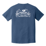 Find Your Favorite Place Blue Tee