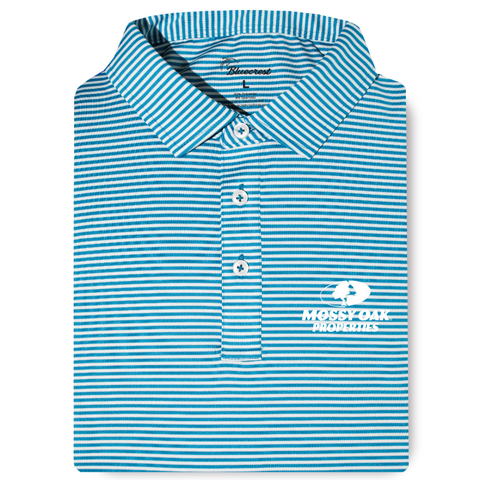 The Graduate Stripe Performance Polo