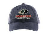 Weathered Cotton Navy Cap